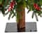 7ft. Pre-Lit Victoria Fir Artificial Christmas Tree, Multi-Color LED Lights